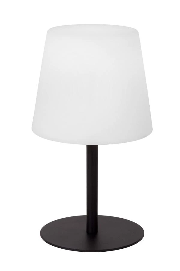 Lucide TYON - wiederaufladbare Tischlampe Innen/Außen - Akku/Batterie - LED Dim. - 1x2W 2700K - IP65 - Schwarz - detail 2
